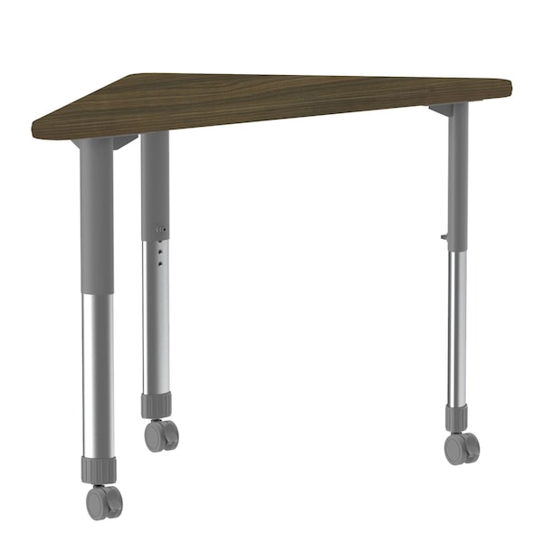 HPL Collaborative Desk - Casters - Wing